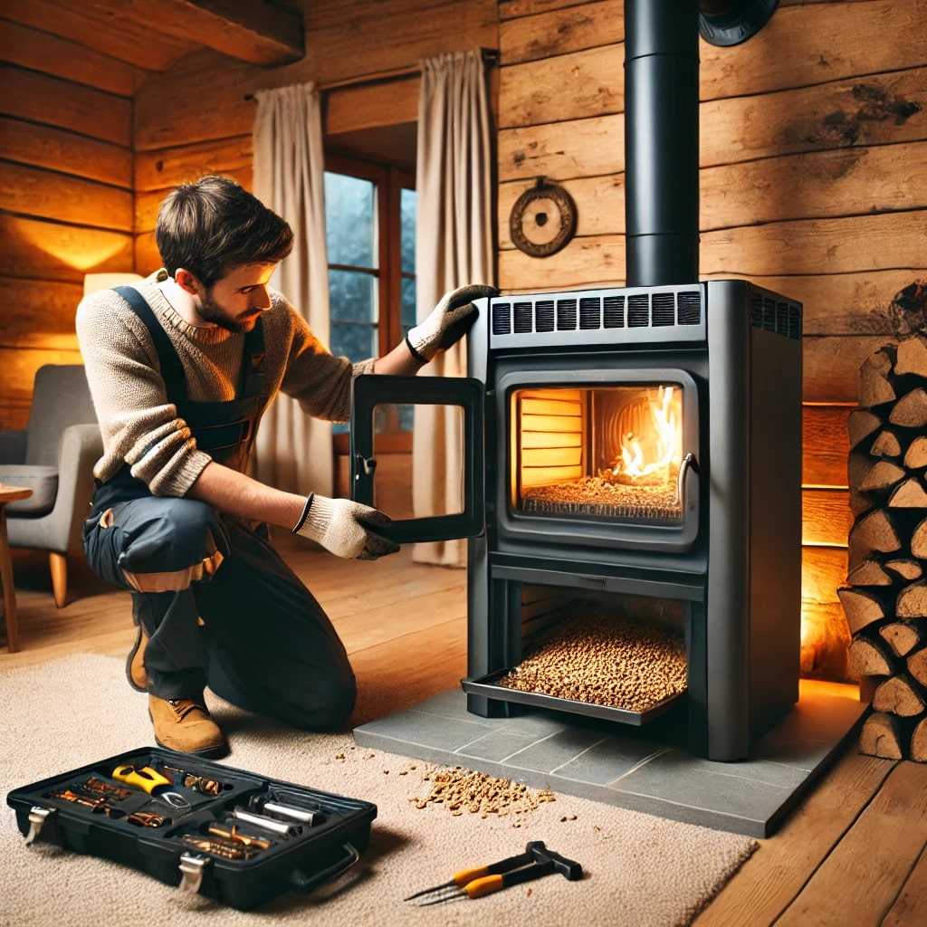 Professional Pellet Stove Repair Columbus MI - Expert Heating Efficiency Solutions by Chimney Sweep Columbus Michigan